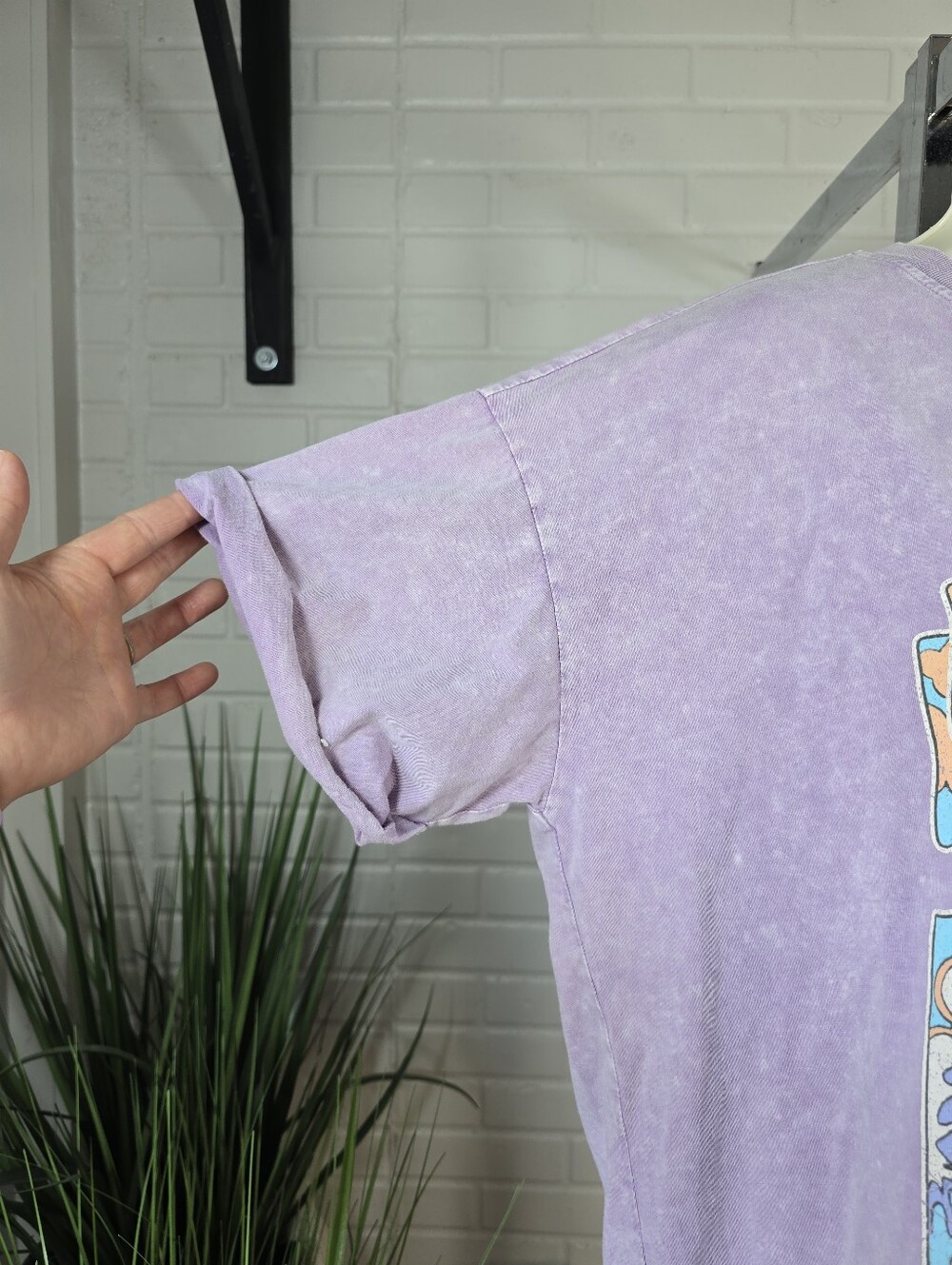 Vintage-Inspired Lavender Rodeo Graphic Tee - Short Sleeve - Picture 5 of 8